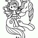 unicornio para colorir