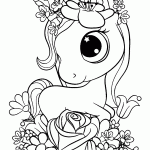 unicornio para colorir