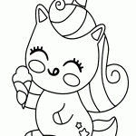 unicornio para colorir