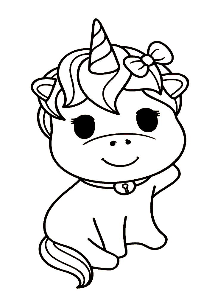 unicornio para colorir