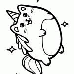 unicornio para colorir