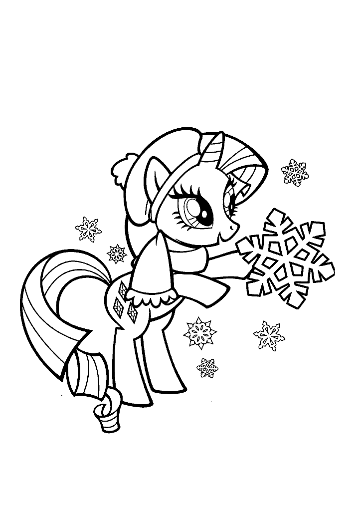 unicornio para colorir