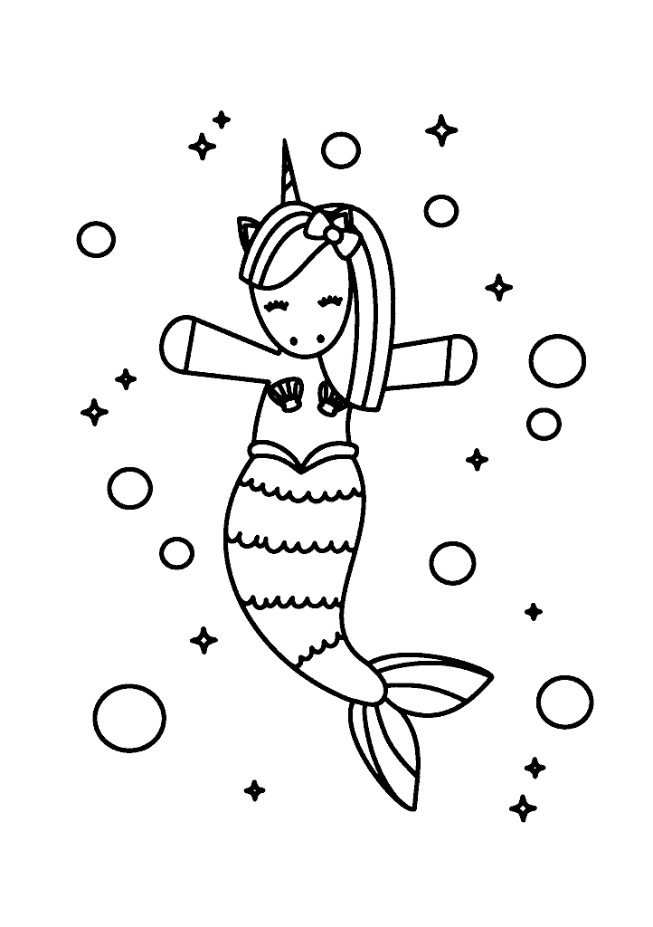 unicornio para colorir