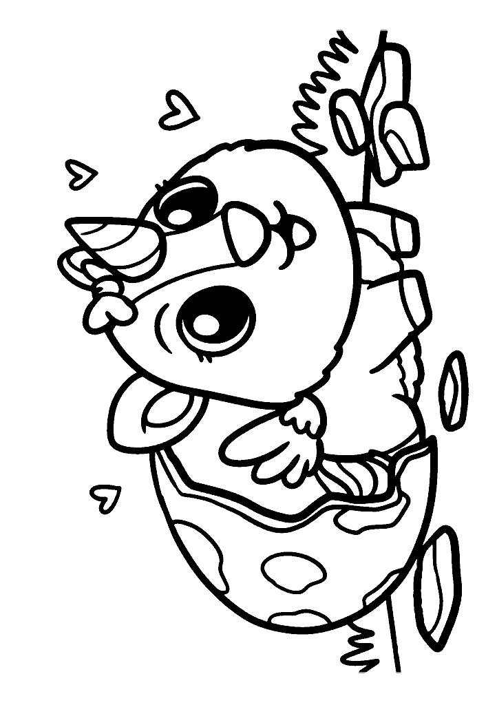 unicornio para colorir