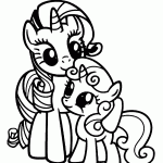 unicornio para colorir
