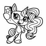unicornio para colorir