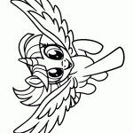 unicornio para colorir