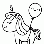 unicornio para colorir
