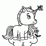unicornio para colorir