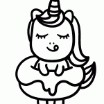 unicornio para colorir
