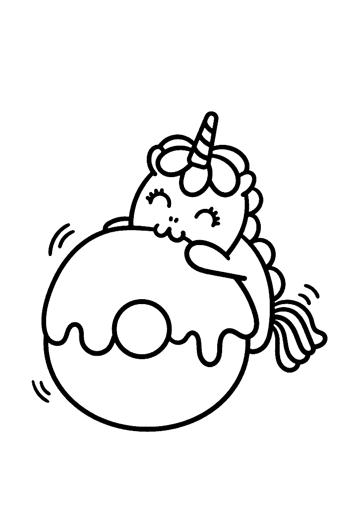 unicornio para colorir