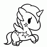 unicornio para colorir