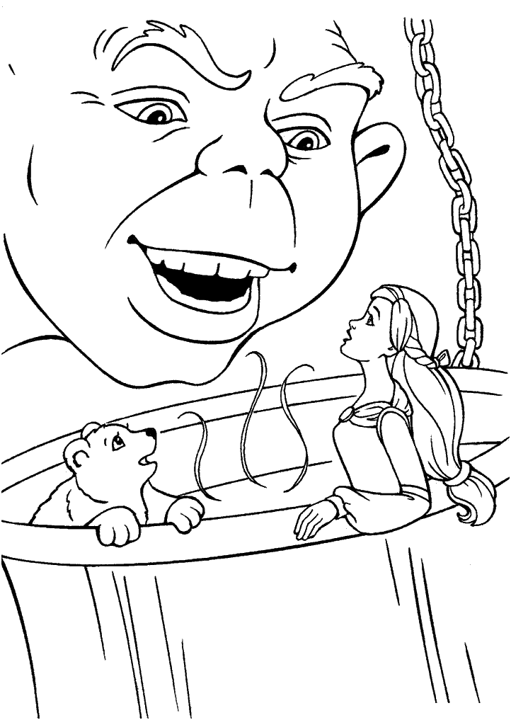 barbie para colorir