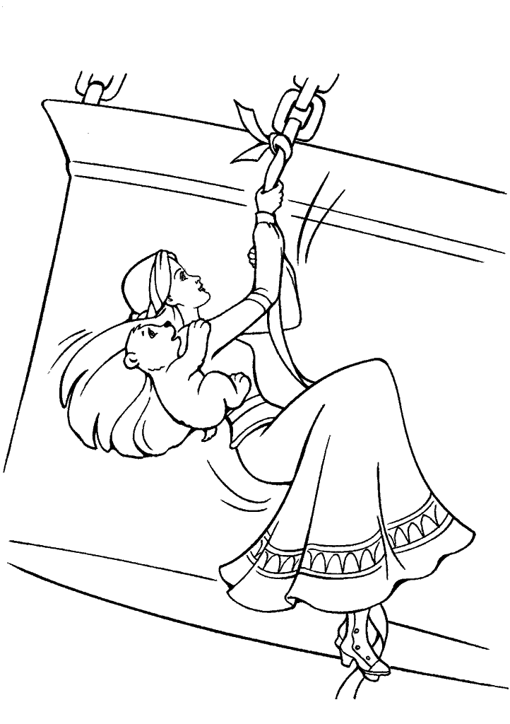 barbie para colorir
