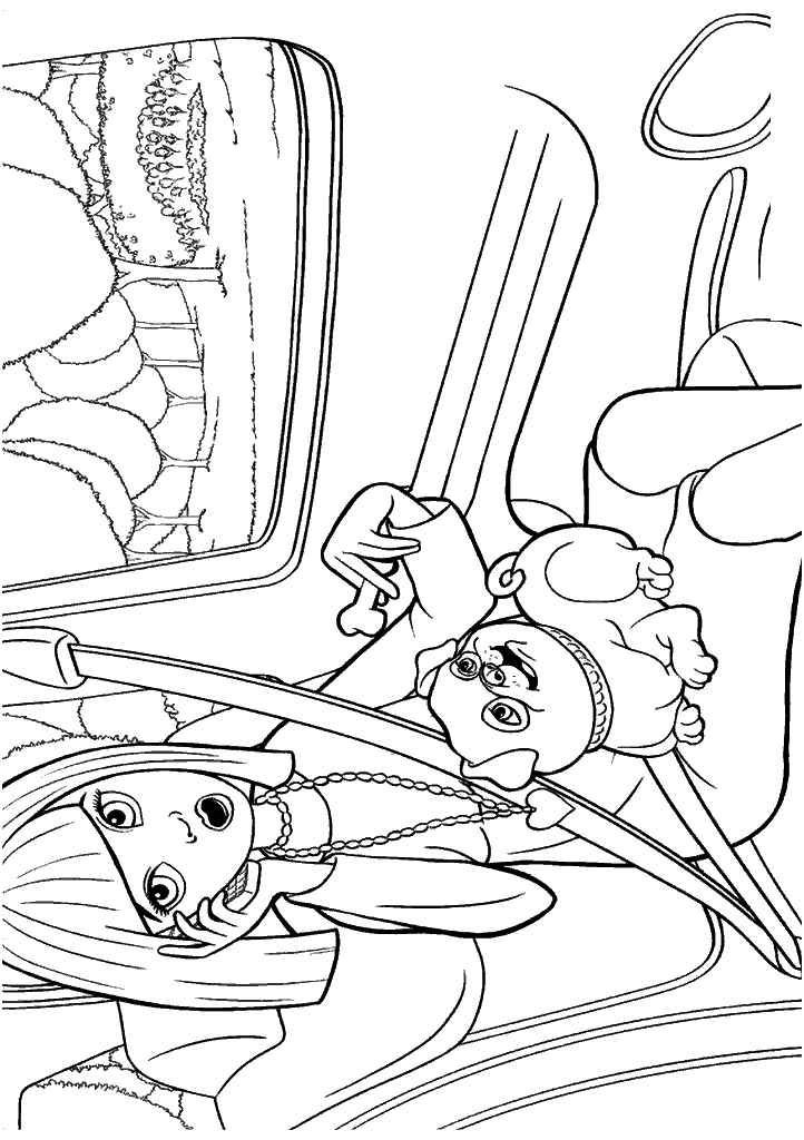 barbie para colorir