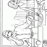 barbie para colorir