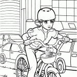 barbie para colorir