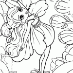 barbie para colorir
