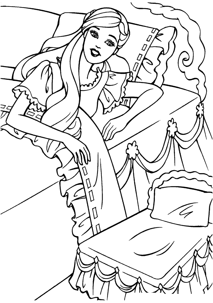 barbie para colorir