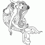 barbie para colorir