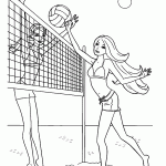 barbie para colorir
