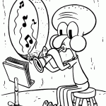 bob esponja para colorir