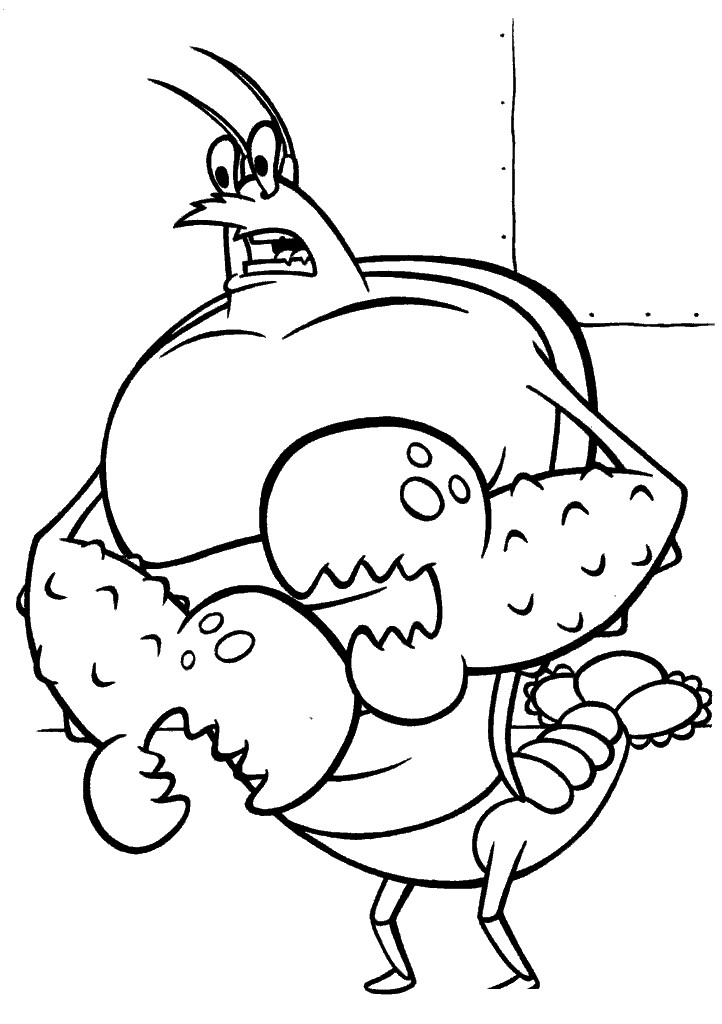 bob esponja para colorir