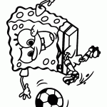 bob esponja para colorir
