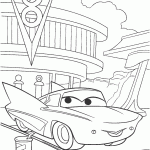 carros para colorir