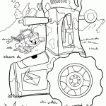 carros para colorir
