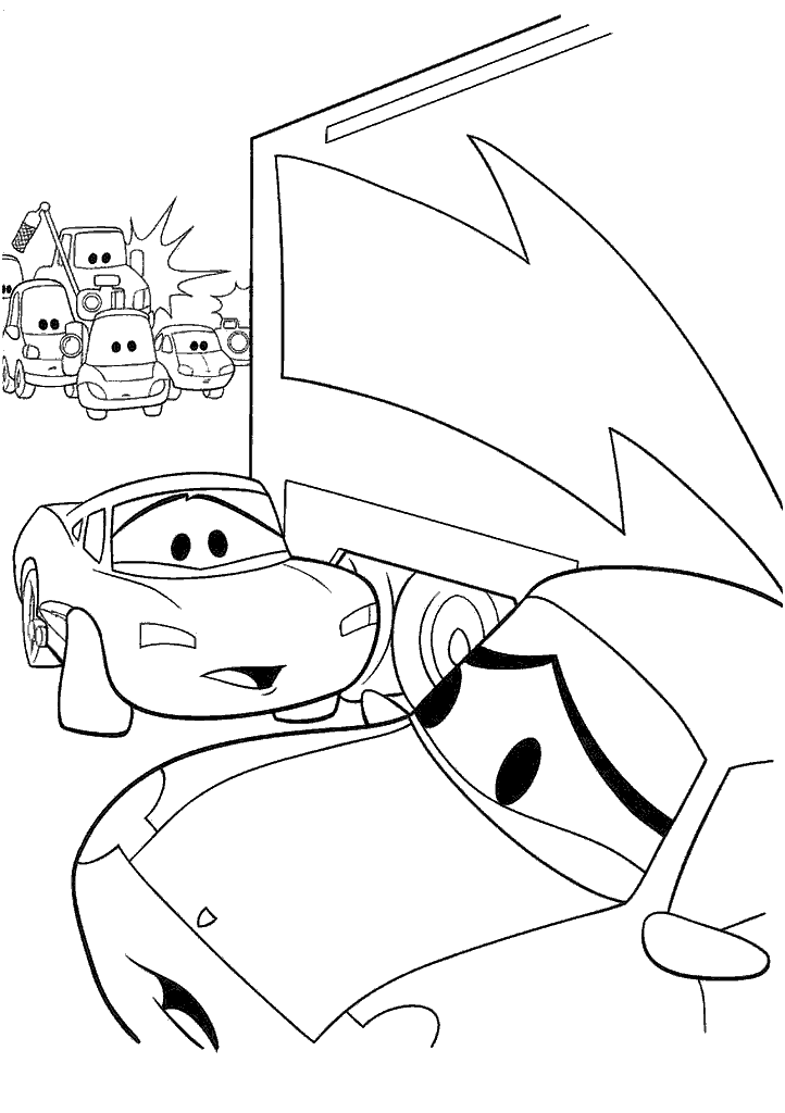 carros para colorir