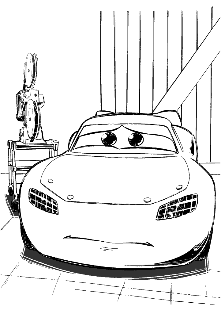 carros para colorir