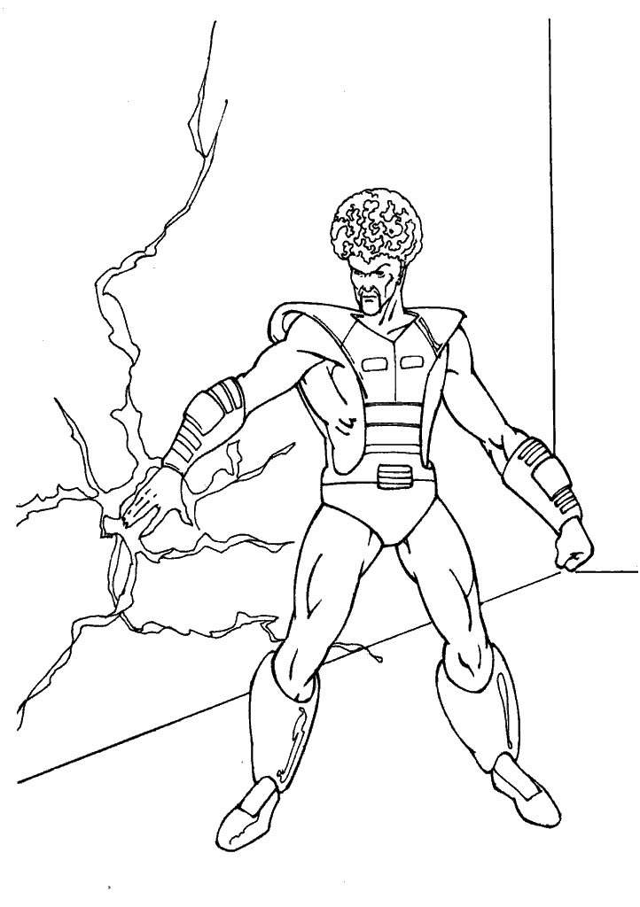 hulk para colorir