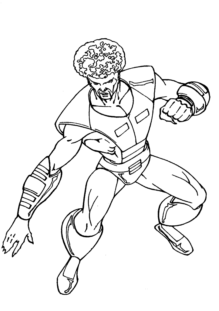 hulk para colorir