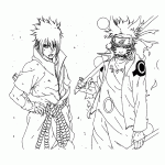 naruto para colorir