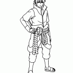 naruto para colorir