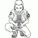 naruto para colorir