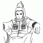 naruto para colorir