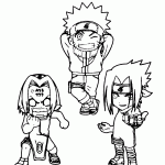 naruto para colorir