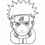 naruto para colorir
