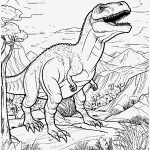 dinossauro para colorir