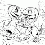 dinossauro para colorir