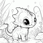 dinossauro para colorir