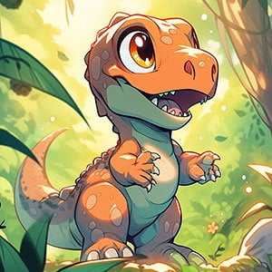 Dinossauro para colorir