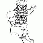 homem aranha para colorir