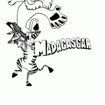 madagascar para colorir