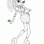 Monster high para colorir