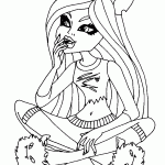 Monster high para colorir