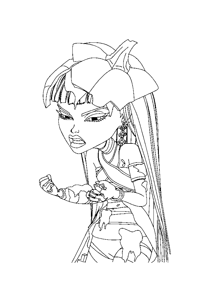 Monster high para colorir