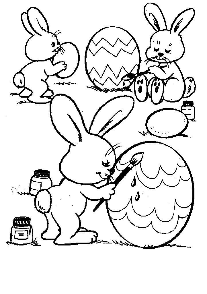 pascoa para colorir